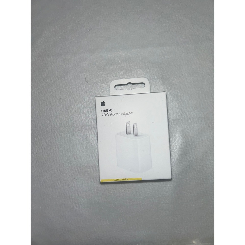 Apple 20W USB-C Power Adapter White Wall Charger Block A2305 MWV33AM/A